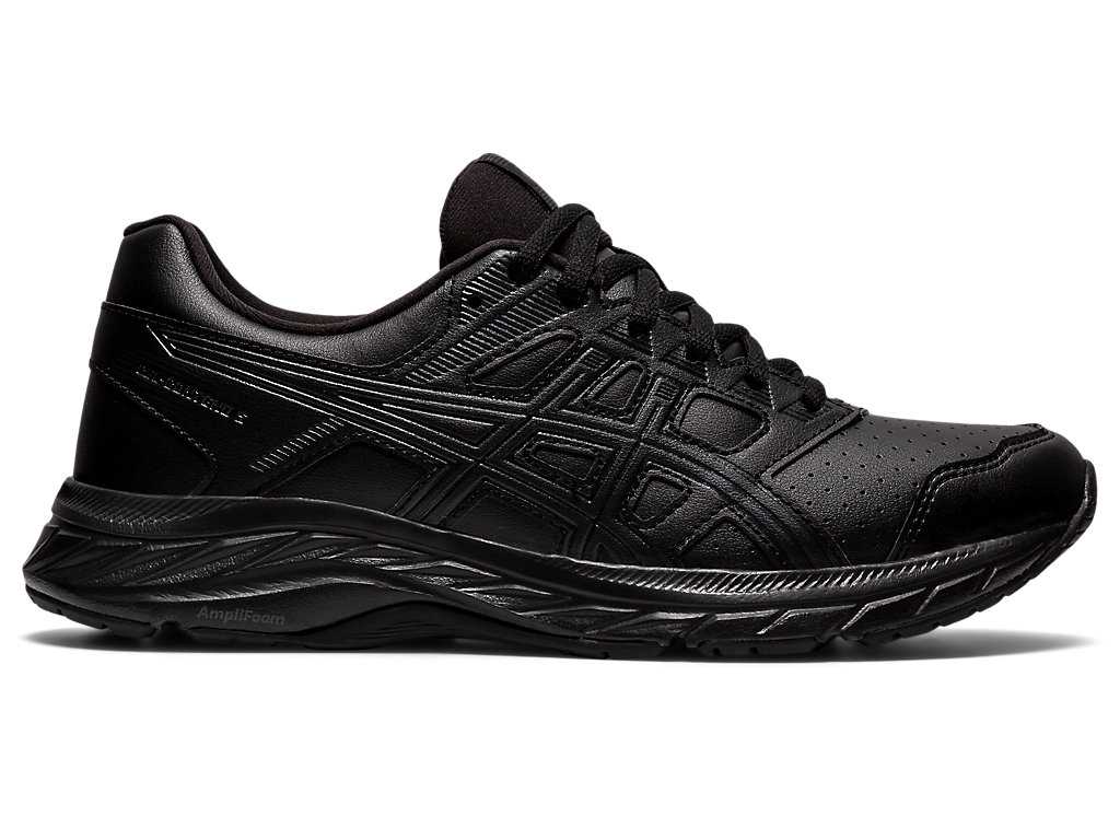 Buty do Chodzenia Damskie Asics Gel-contend 5 Czarne | 17948-KBLO