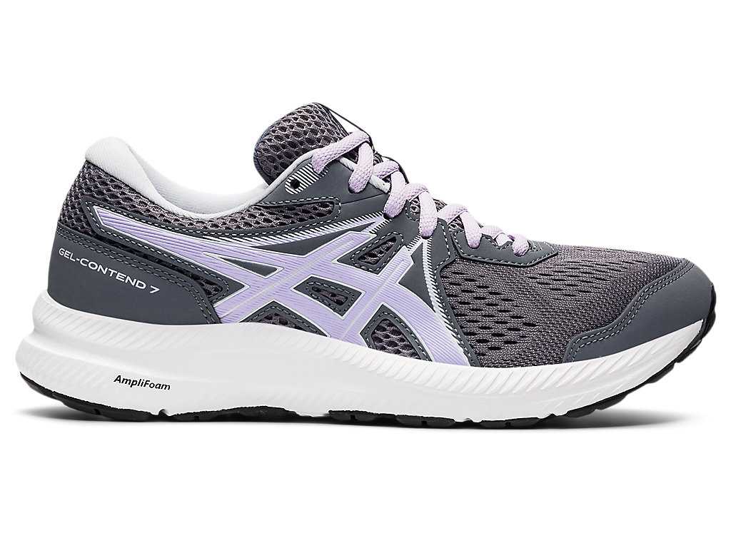 Buty do Chodzenia Damskie Asics Gel-contend 7 Szare | 51682-LZNQ