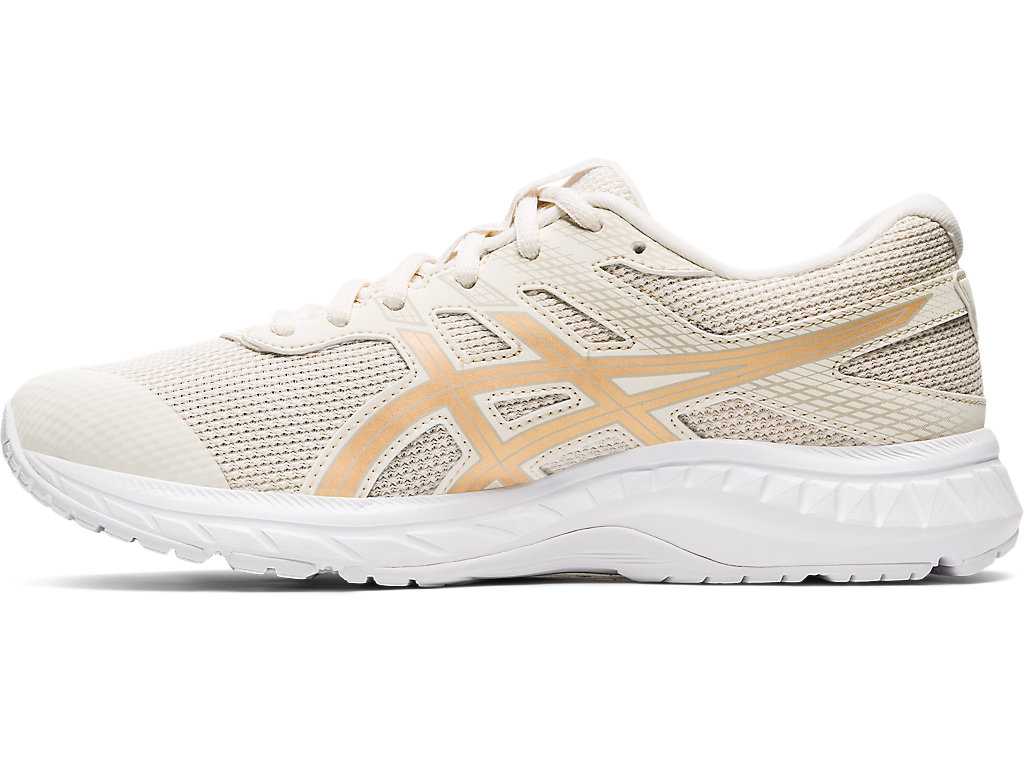 Buty do Chodzenia Damskie Asics Gel-contend 6 Twist Beżowe | 72318-CWPZ