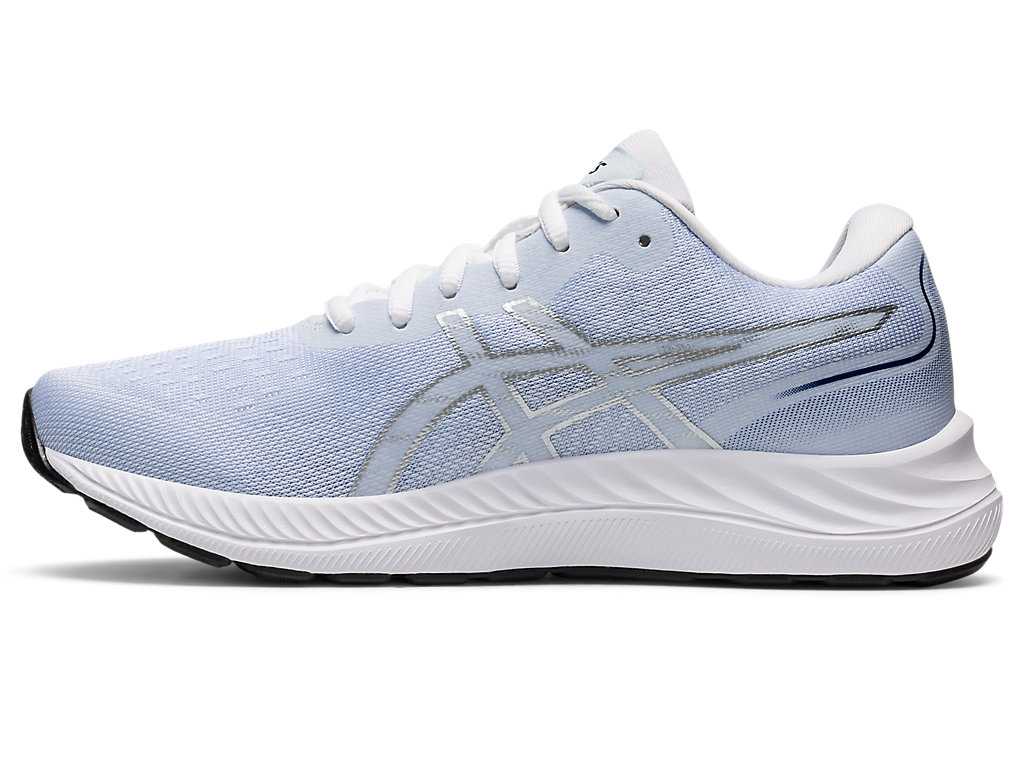 Buty do Chodzenia Damskie Asics Gel-excite 9 Białe Srebrne | 01537-OVCZ