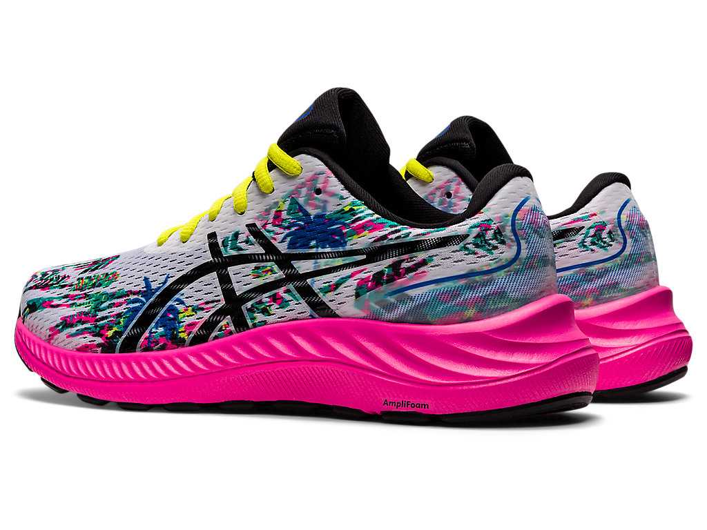 Buty do Chodzenia Damskie Asics Gel-excite 9 Białe Czarne | 03178-ULAV