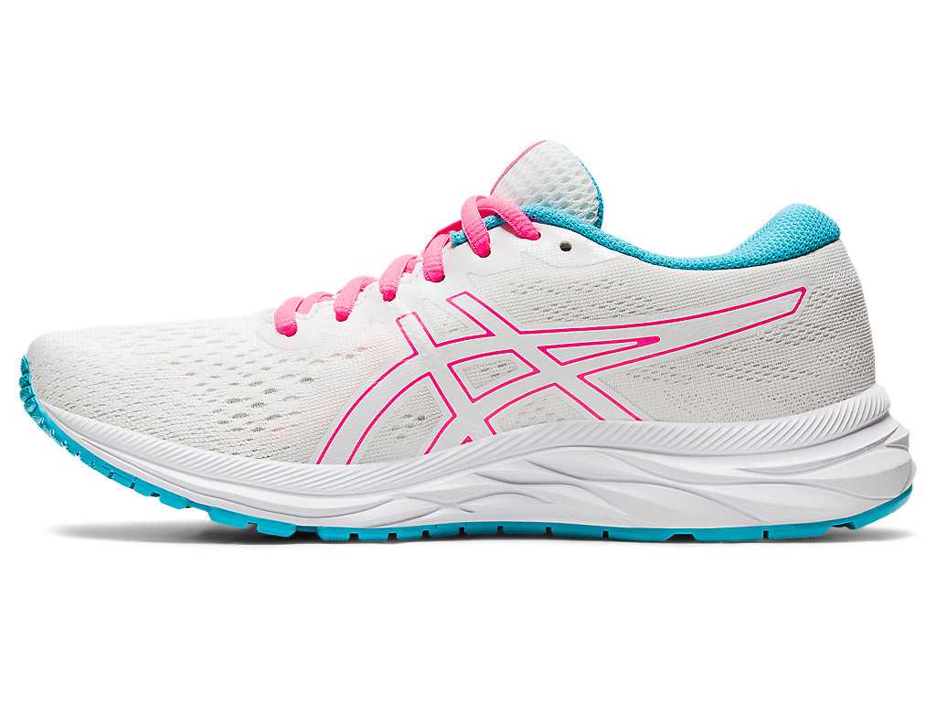 Buty do Chodzenia Damskie Asics Gel-excite 7 Białe Żółte | 13654-MQNP