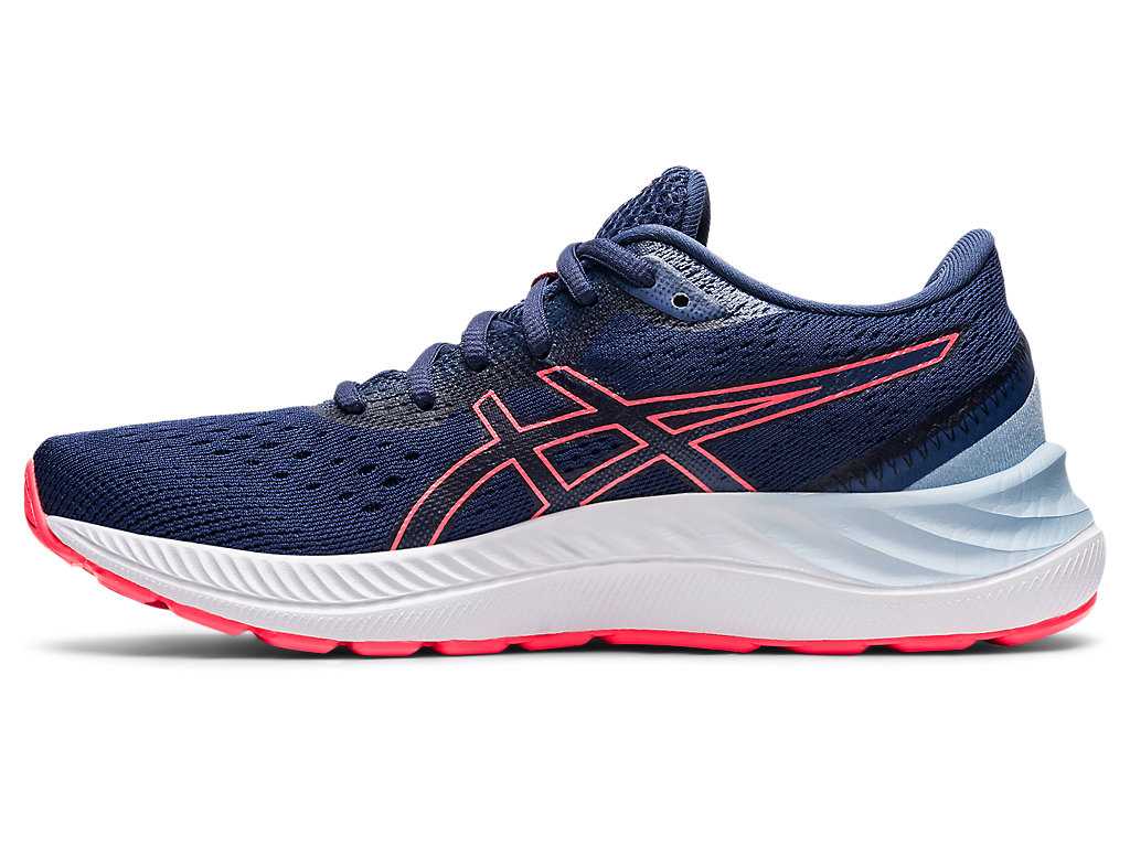 Buty do Chodzenia Damskie Asics Gel-excite 8 (D) Niebieskie Koralowe | 14902-KBGS