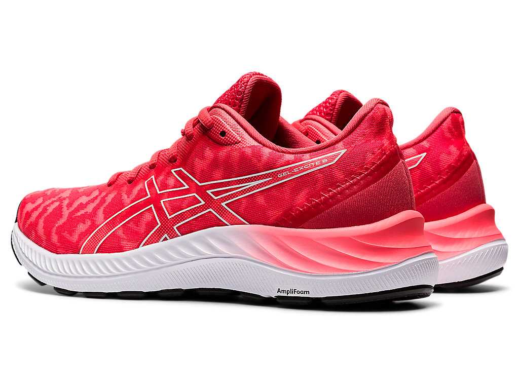 Buty do Chodzenia Damskie Asics Gel-excite 8 Różowe Białe | 20341-EWVZ