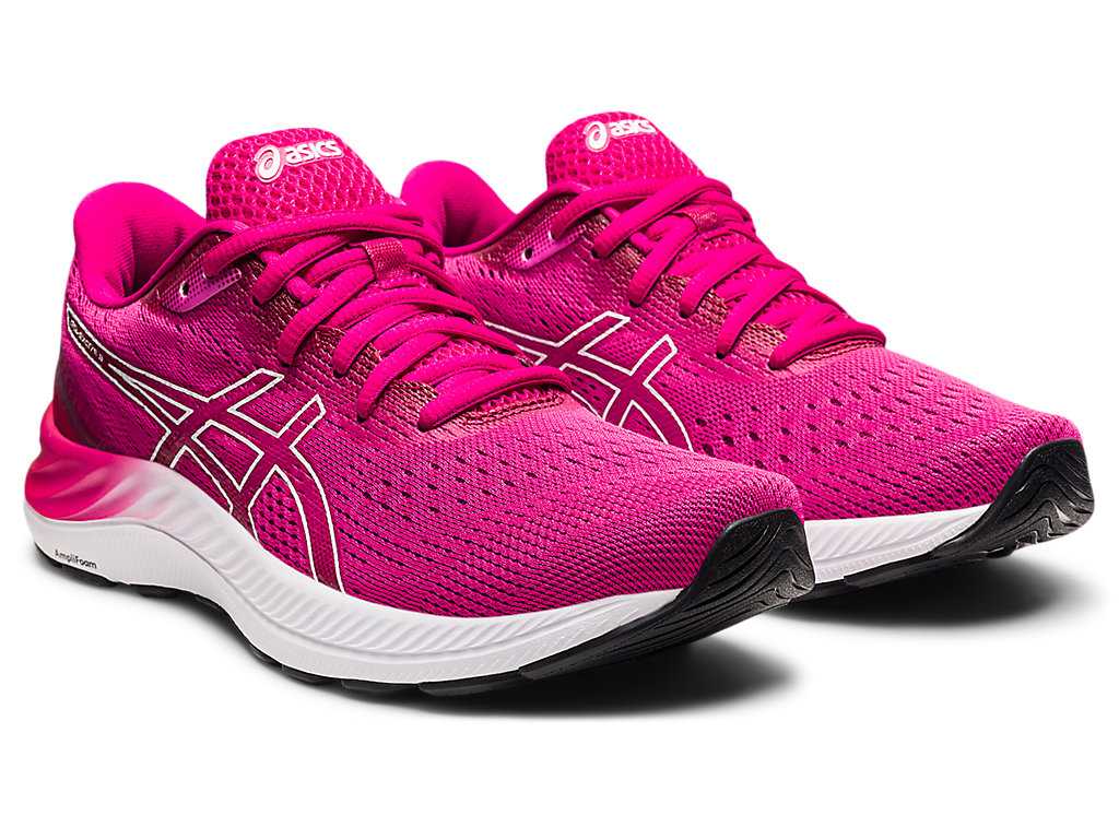 Buty do Chodzenia Damskie Asics Gel-excite 8 Różowe Białe | 21357-MYPX