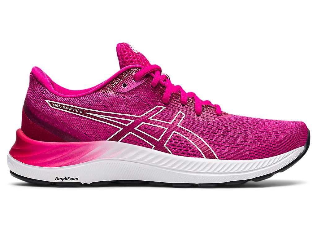 Buty do Chodzenia Damskie Asics Gel-excite 8 Różowe Białe | 21357-MYPX