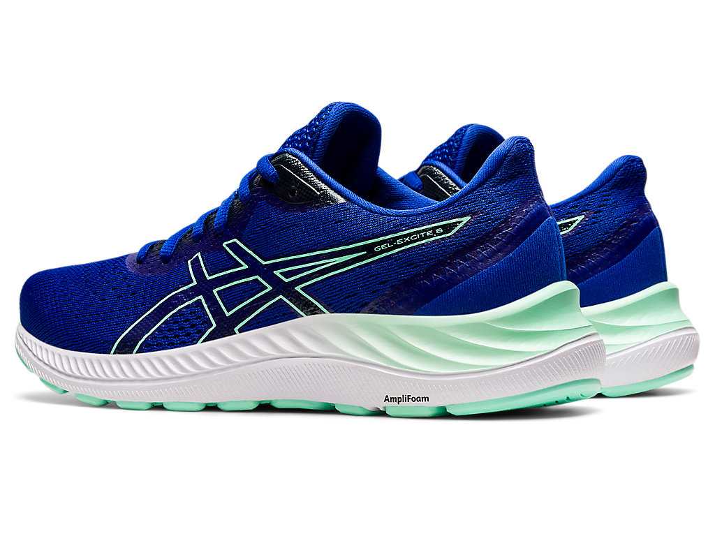 Buty do Chodzenia Damskie Asics Gel-excite 8 Niebieskie | 27016-QCKD