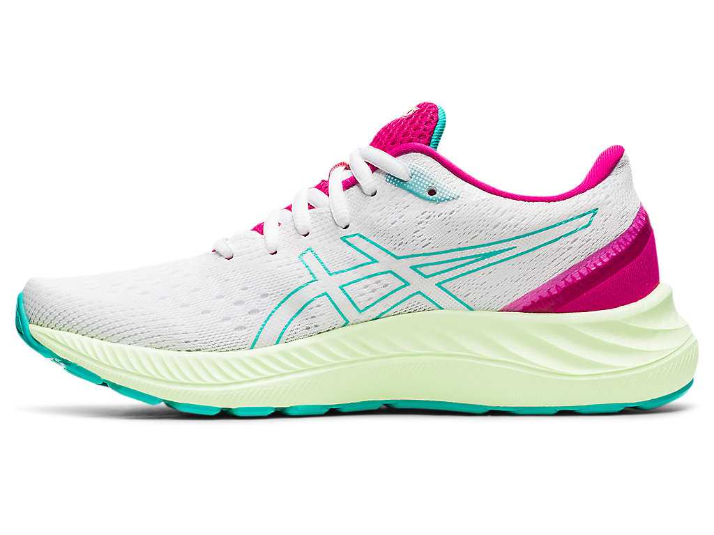 Buty do Chodzenia Damskie Asics Gel-excite 8 Białe | 47932-DACY