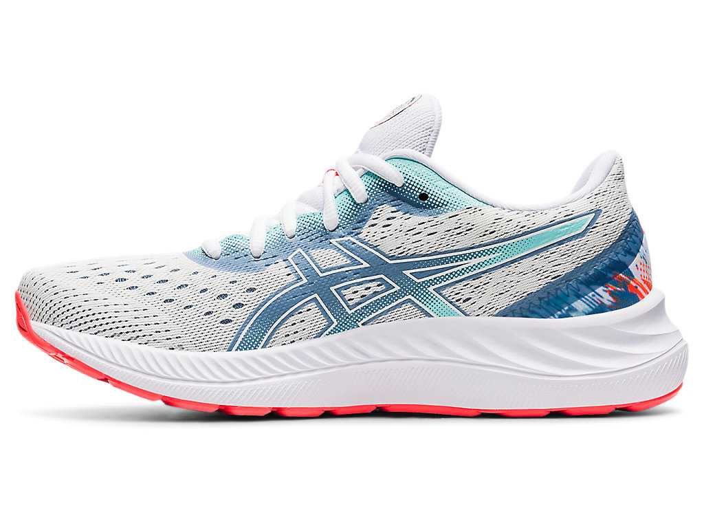 Buty do Chodzenia Damskie Asics Gel-excite 8 Białe Białe | 54037-WOVP