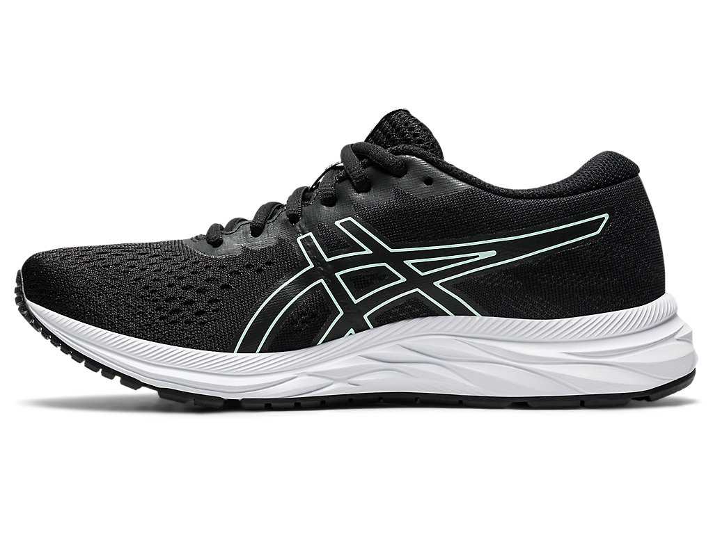 Buty do Chodzenia Damskie Asics Gel-excite 7 Czarne Mięta | 92651-LNSR