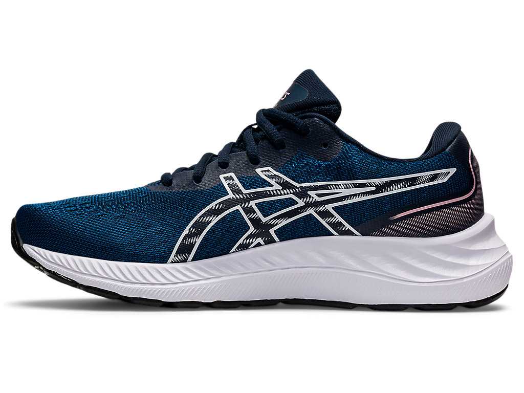 Buty do Chodzenia Damskie Asics Gel-excite 9 Niebieskie Białe | 93604-QJFG