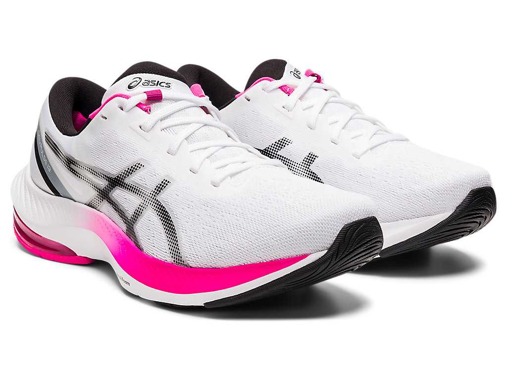 Buty do Chodzenia Damskie Asics Gel-pulse 13 Białe Czarne | 07351-MPQV