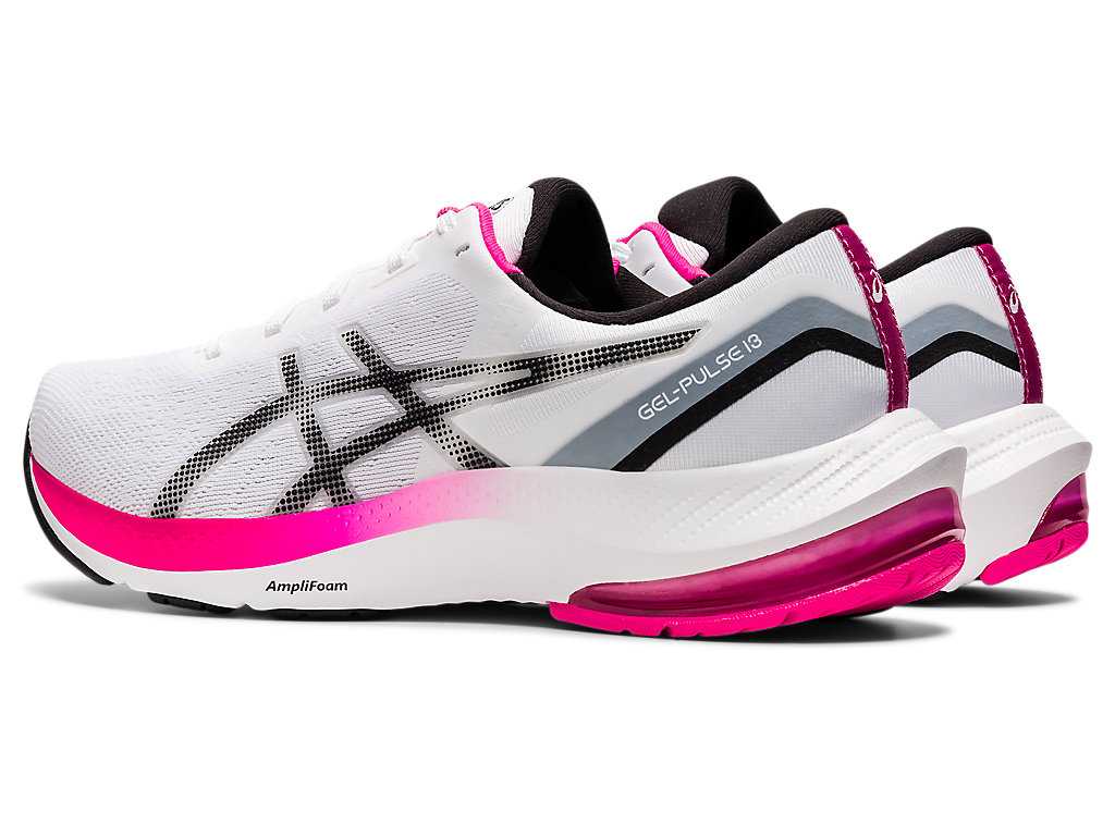 Buty do Chodzenia Damskie Asics Gel-pulse 13 Białe Czarne | 07351-MPQV