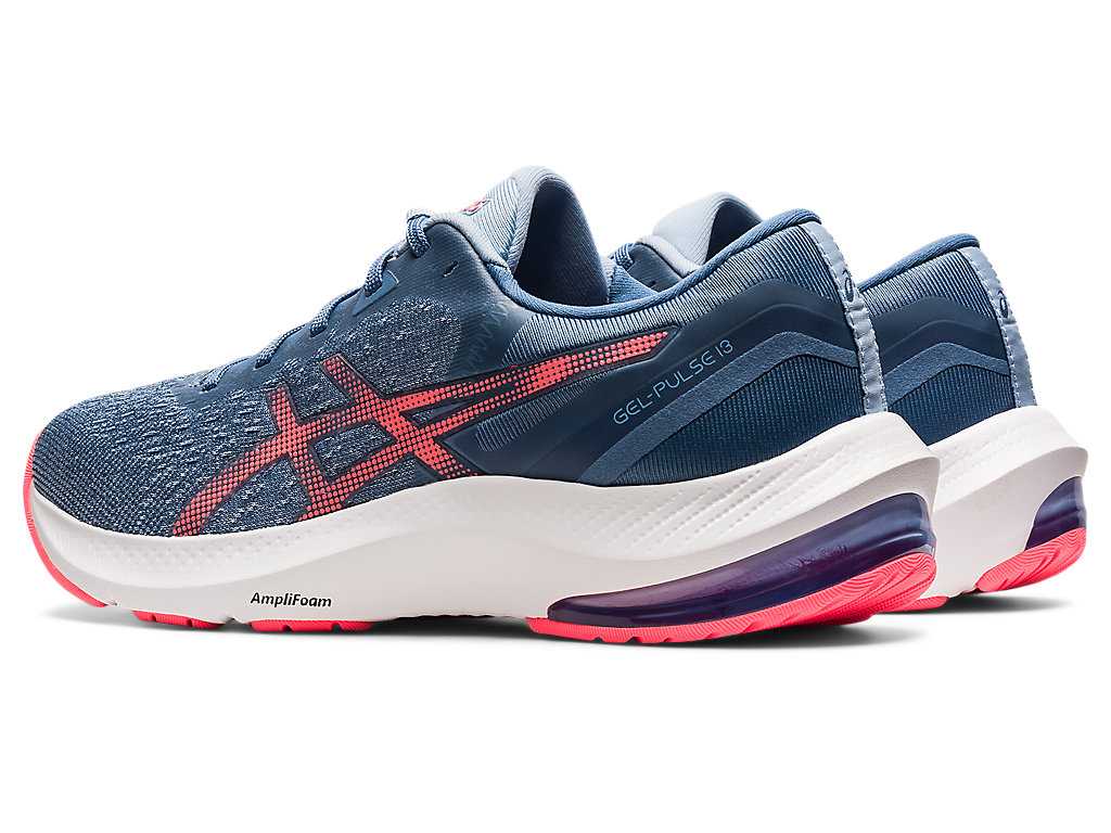 Buty do Chodzenia Damskie Asics Gel-pulse 13 Niebieskie Koralowe | 09863-AMGR