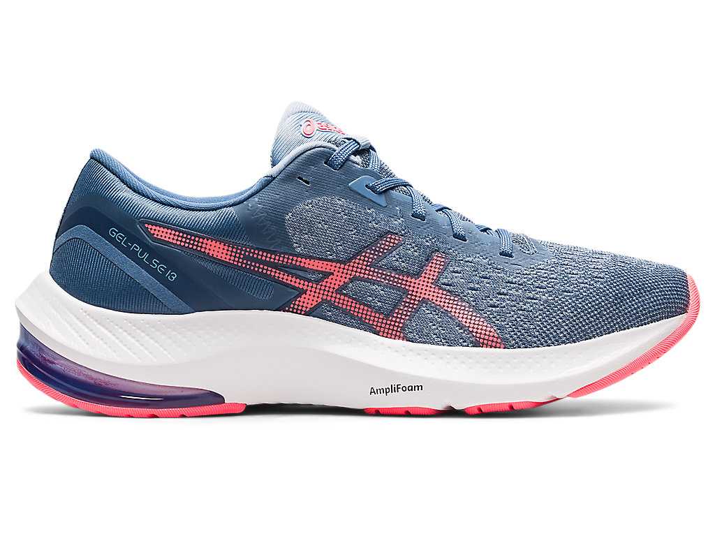 Buty do Chodzenia Damskie Asics Gel-pulse 13 Niebieskie Koralowe | 09863-AMGR