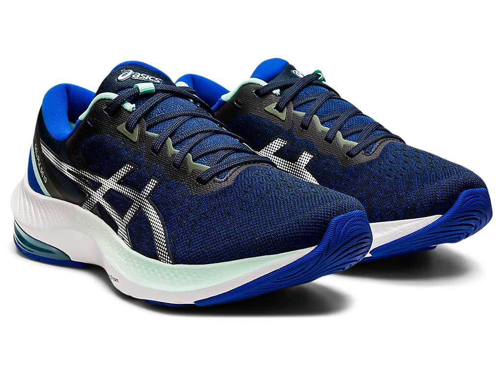 Buty do Chodzenia Damskie Asics Gel-pulse 13 Niebieskie Białe | 51296-YGEV