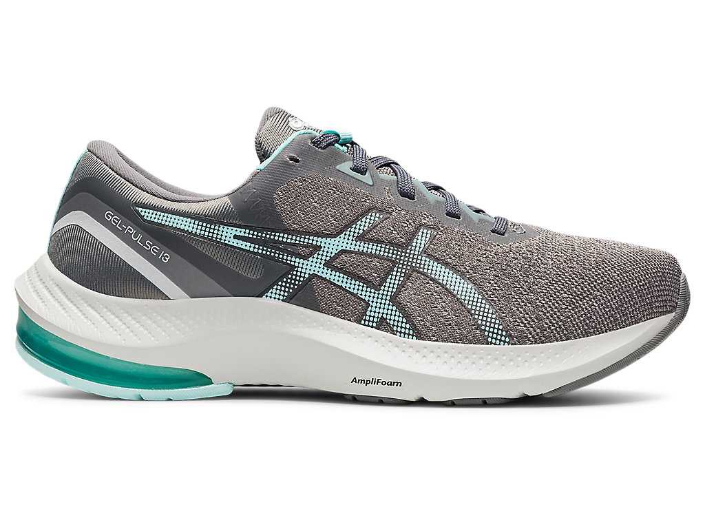 Buty do Chodzenia Damskie Asics Gel-pulse 13 Szare Niebieskie | 65378-KEFI