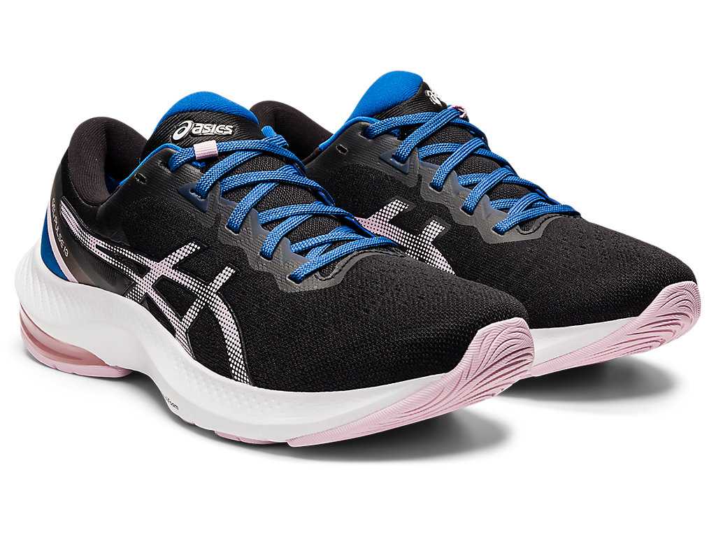 Buty do Chodzenia Damskie Asics Gel-pulse 13 Czarne Różowe | 65483-QSUE