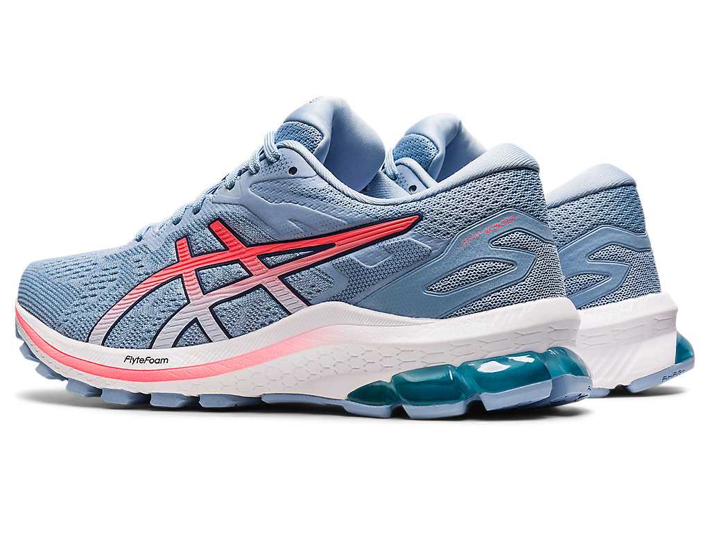 Buty do Chodzenia Damskie Asics Gt-1000 10 Niebieskie Koralowe | 23591-YBLW