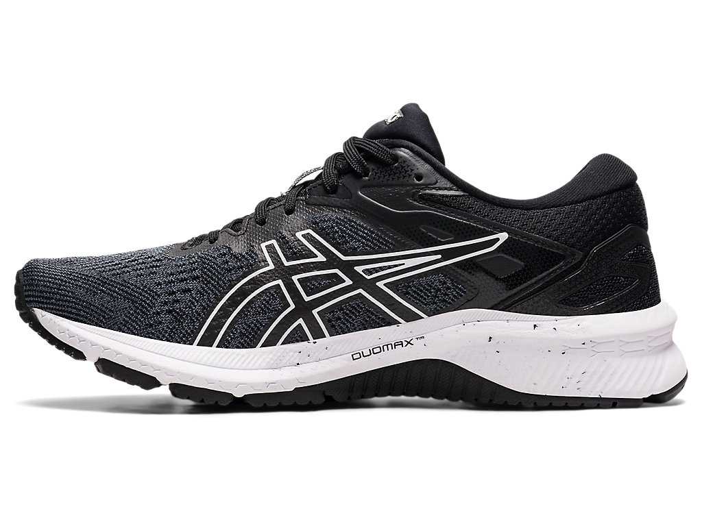 Buty do Chodzenia Damskie Asics Gt-1000 10 (D) Czarne Białe | 24390-RAIE