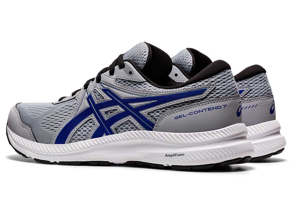 Buty do Chodzenia Męskie Asics Gel-contend 7 Szare Niebieskie | 50187-VIQJ