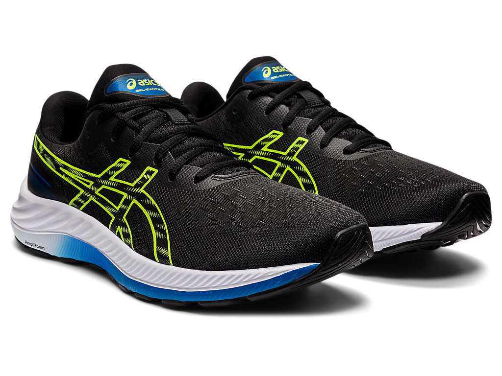 Buty do Chodzenia Męskie Asics Gel-excite 9 Czarne Zielone | 01654-LJTX