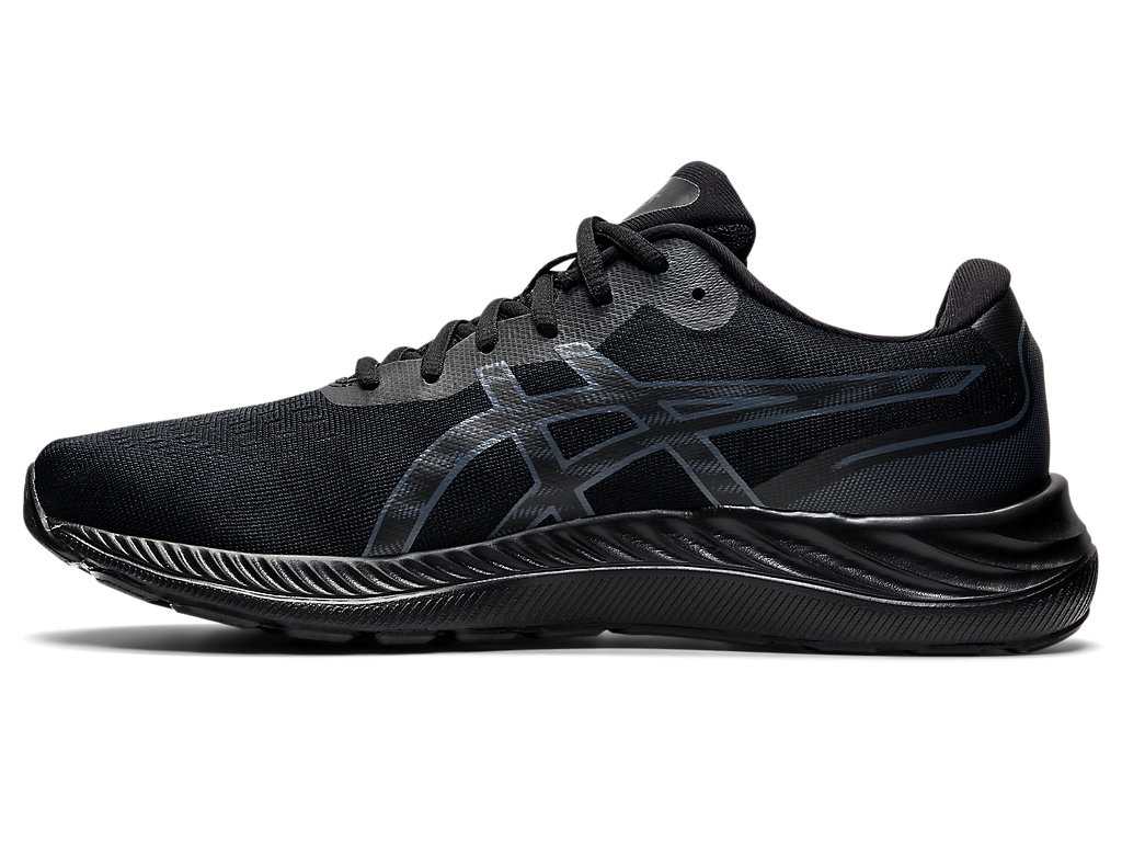 Buty do Chodzenia Męskie Asics Gel-excite 9 Czarne Szare | 10237-YZGA