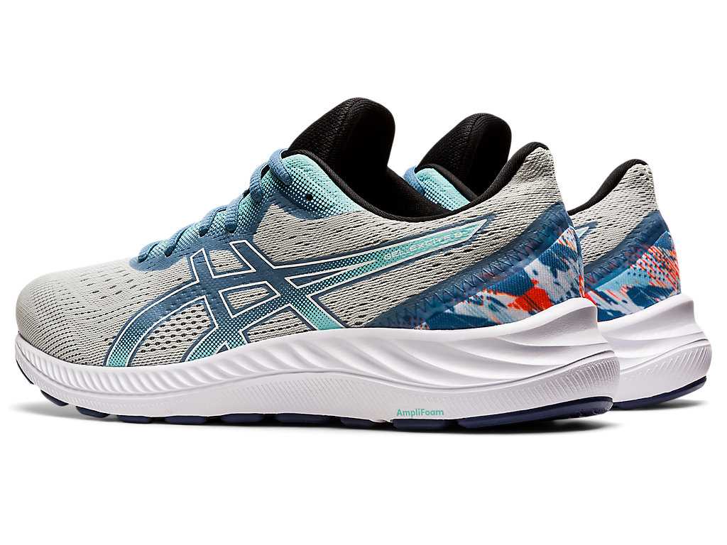 Buty do Chodzenia Męskie Asics Gel-excite 8 Szare Niebieskie | 43295-TZRI