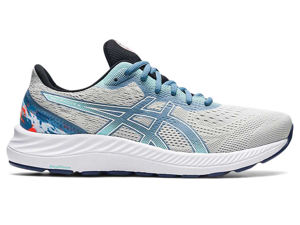 Buty do Chodzenia Męskie Asics Gel-excite 8 Szare Niebieskie | 43295-TZRI