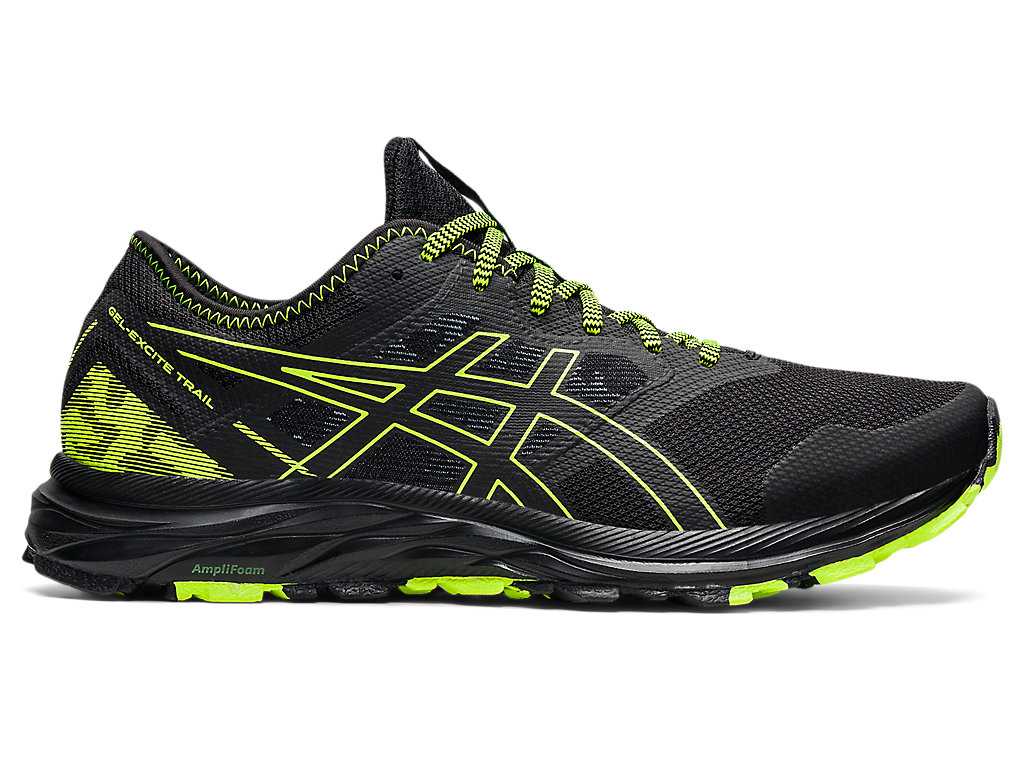 Buty do Chodzenia Męskie Asics Gel-excite Trailowe Czarne Zielone | 53762-PHOF