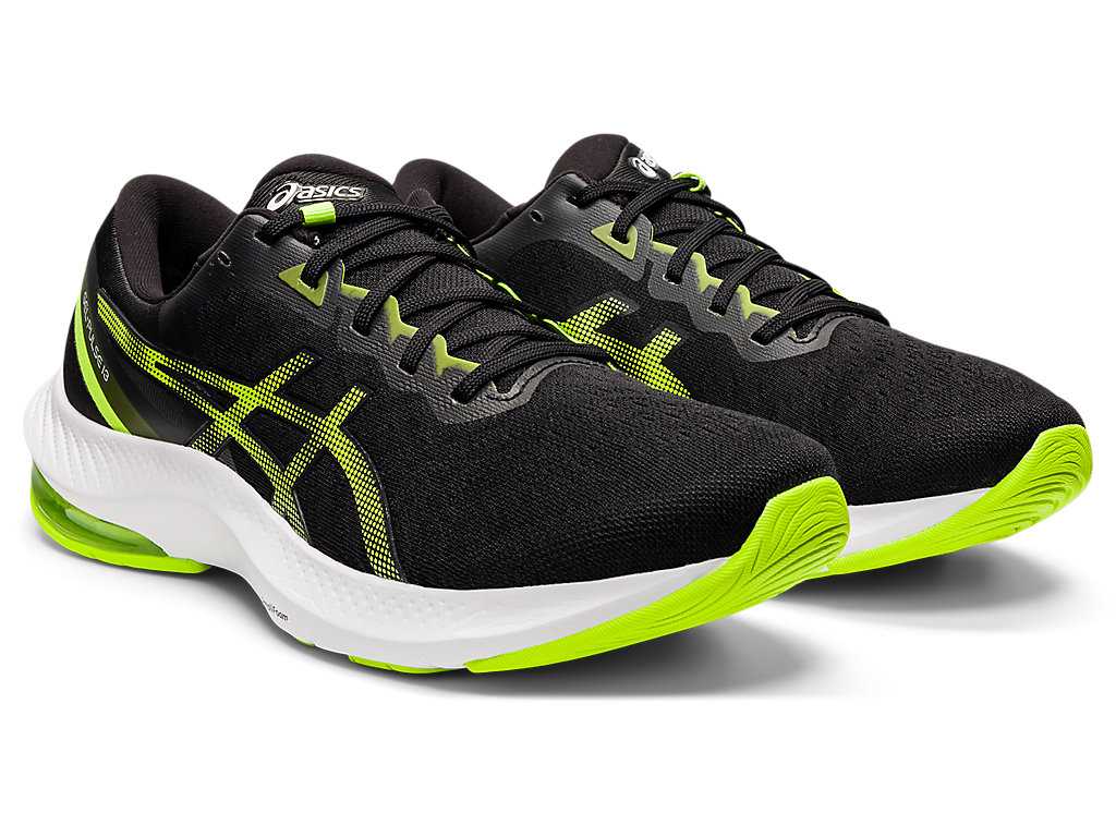 Buty do Chodzenia Męskie Asics Gel-pulse 13 Czarne Zielone | 03572-JTSE