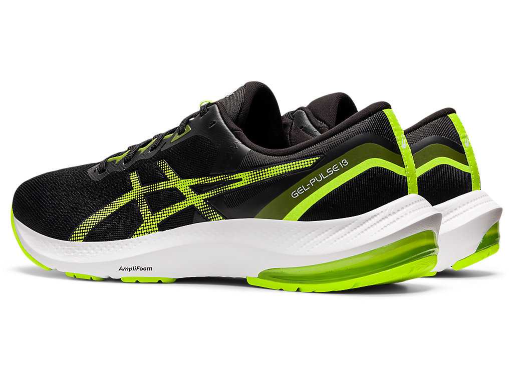 Buty do Chodzenia Męskie Asics Gel-pulse 13 Czarne Zielone | 03572-JTSE