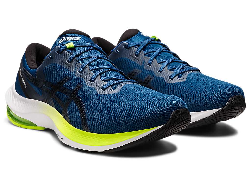 Buty do Chodzenia Męskie Asics Gel-pulse 13 Niebieskie Czarne | 50928-IFCM