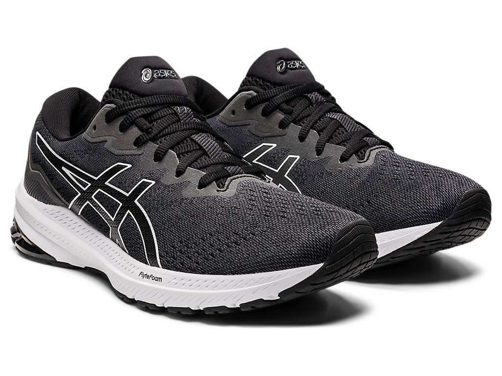 Buty do Chodzenia Męskie Asics Gt-1000 11 Czarne Białe | 05738-ZQYL