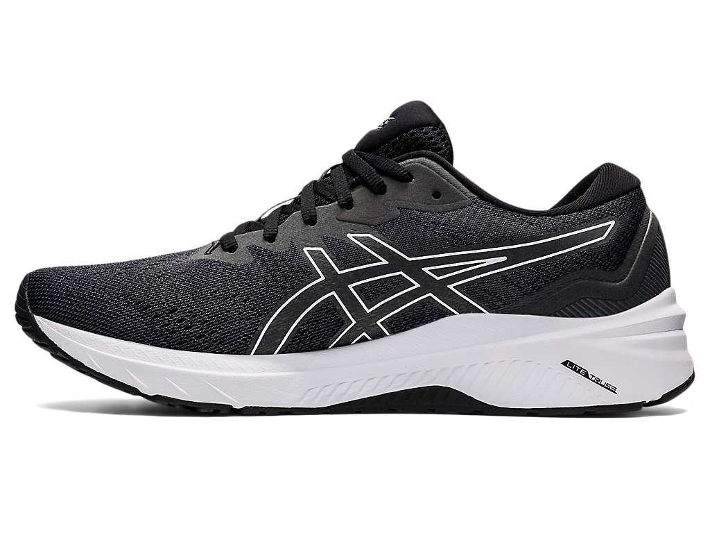 Buty do Chodzenia Męskie Asics Gt-1000 11 Czarne Białe | 05738-ZQYL