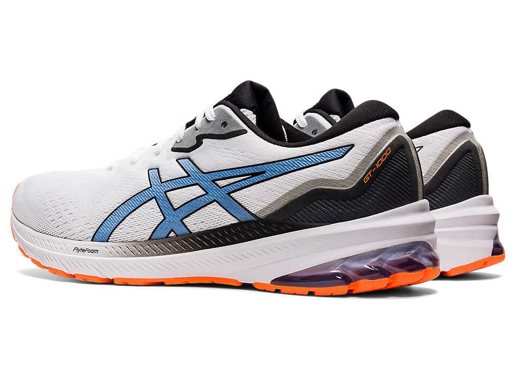 Buty do Chodzenia Męskie Asics Gt-1000 11 Białe Niebieskie | 21406-WZYG