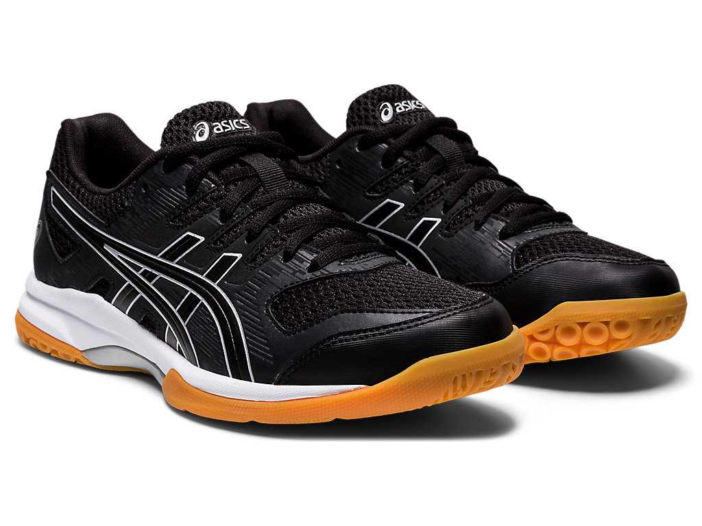 Buty do Siatkówki Damskie Asics Gel-furtherup Czarne Czarne | 01759-XMNZ