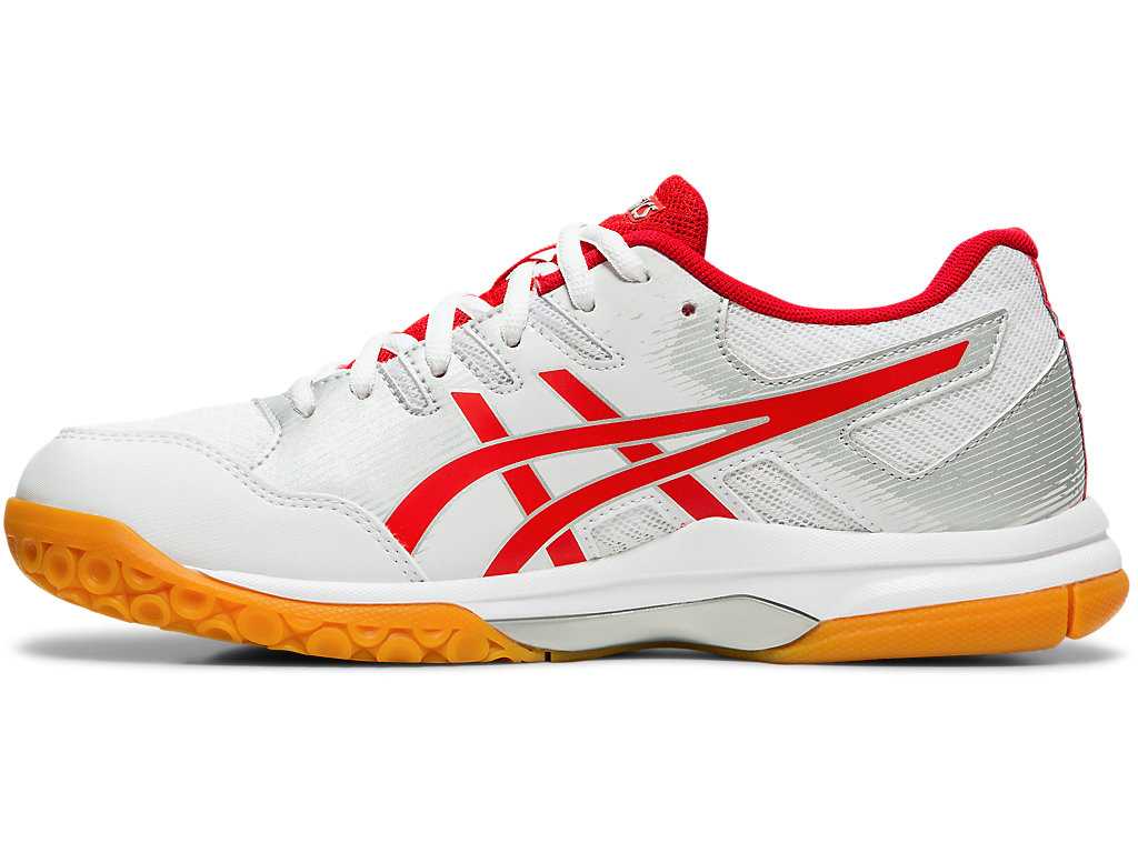 Buty do Siatkówki Damskie Asics Gel-rocket 9 Białe Czerwone | 09546-YEWA