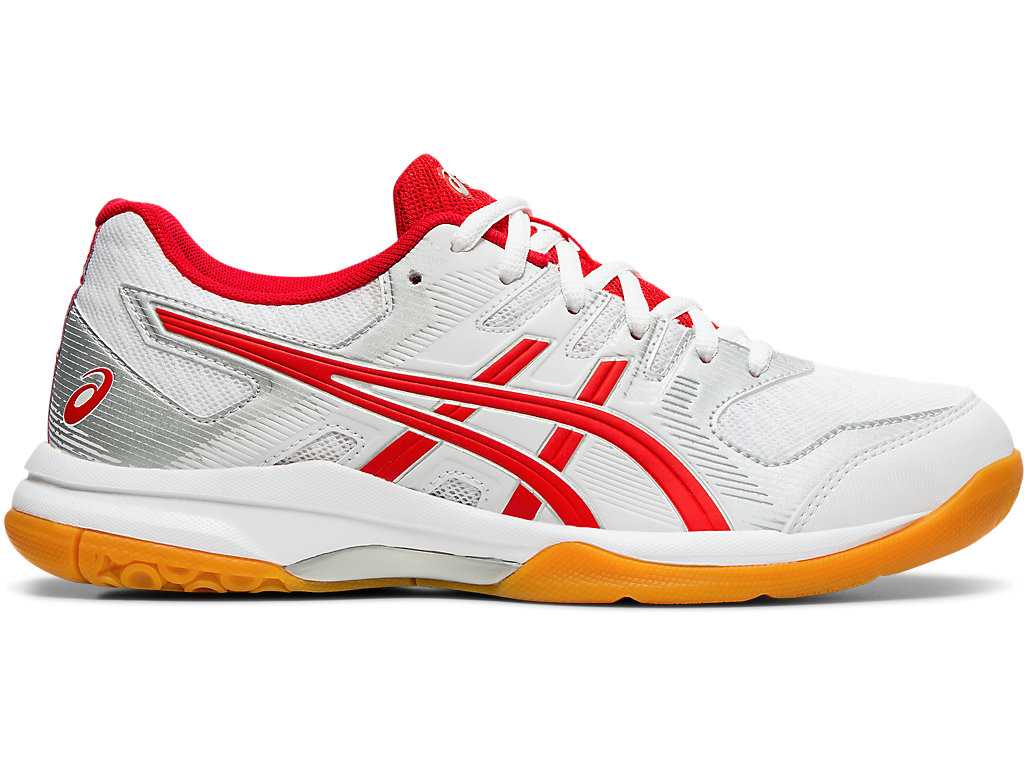 Buty do Siatkówki Damskie Asics Gel-rocket 9 Białe Czerwone | 09546-YEWA