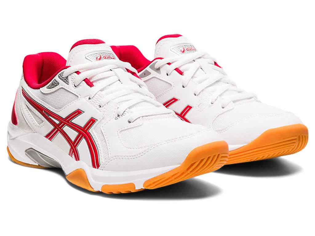 Buty do Siatkówki Damskie Asics Gel-rocket 10 Białe Czerwone | 36042-LTEP