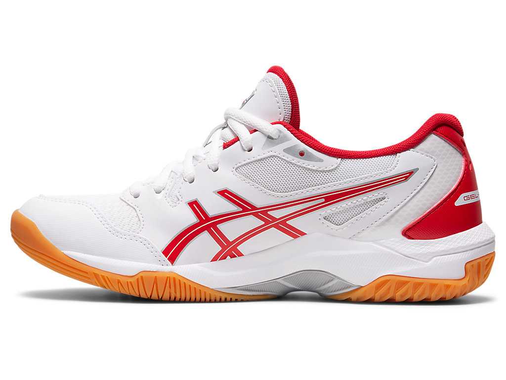 Buty do Siatkówki Damskie Asics Gel-rocket 10 Białe Czerwone | 36042-LTEP