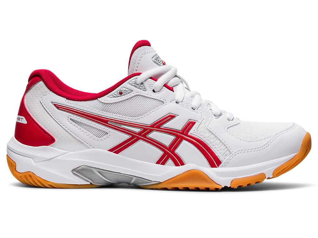 Buty do Siatkówki Damskie Asics Gel-rocket 10 Białe Czerwone | 36042-LTEP