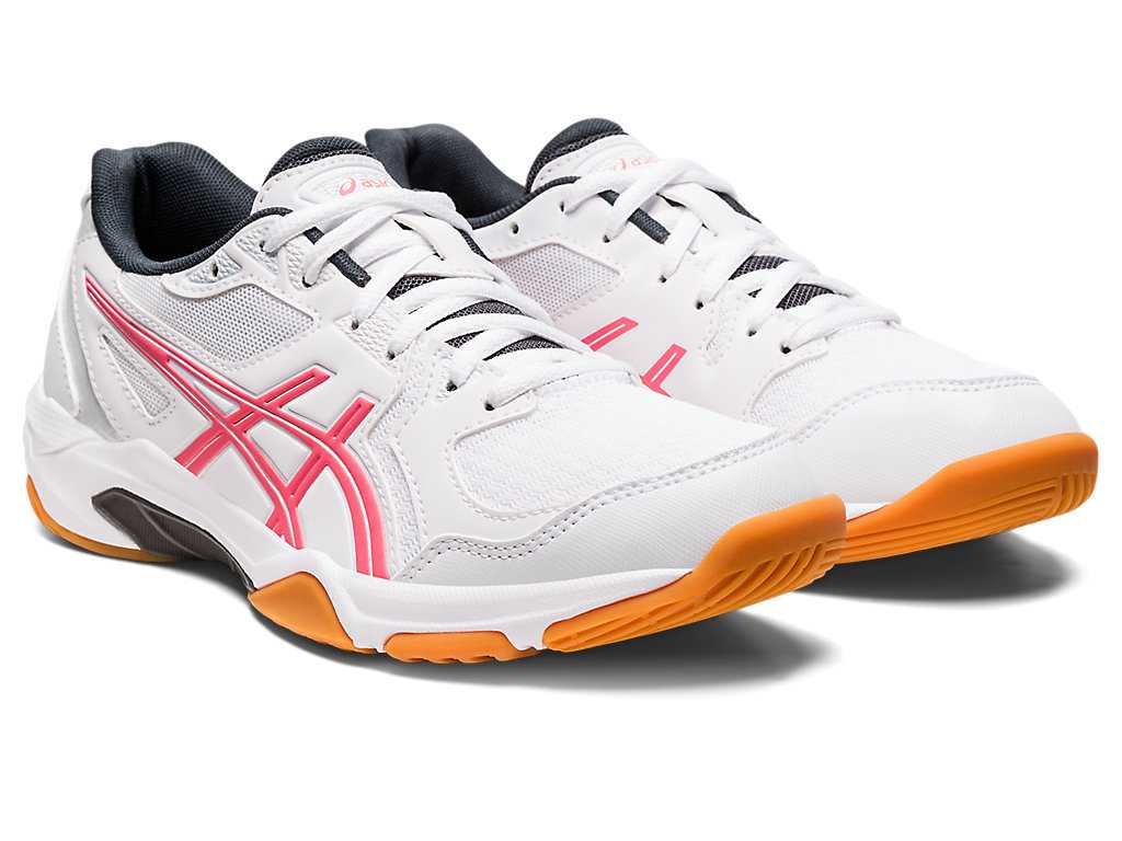 Buty do Siatkówki Damskie Asics Gel-rocket 10 Białe Różowe | 59843-LYQB