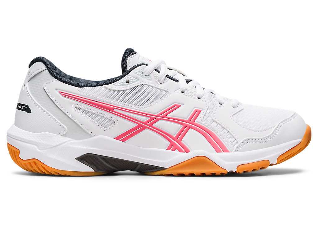 Buty do Siatkówki Damskie Asics Gel-rocket 10 Białe Różowe | 59843-LYQB