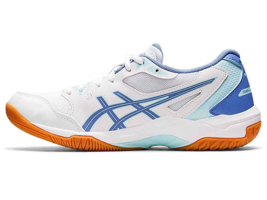 Buty do Siatkówki Damskie Asics Gel-rocket 10 Białe Niebieskie | 62375-BVXD