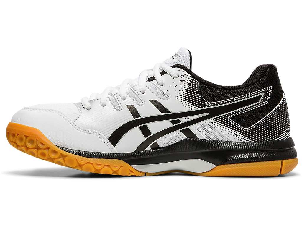 Buty do Siatkówki Damskie Asics Gel-rocket 9 Białe Czarne | 94756-ENAM