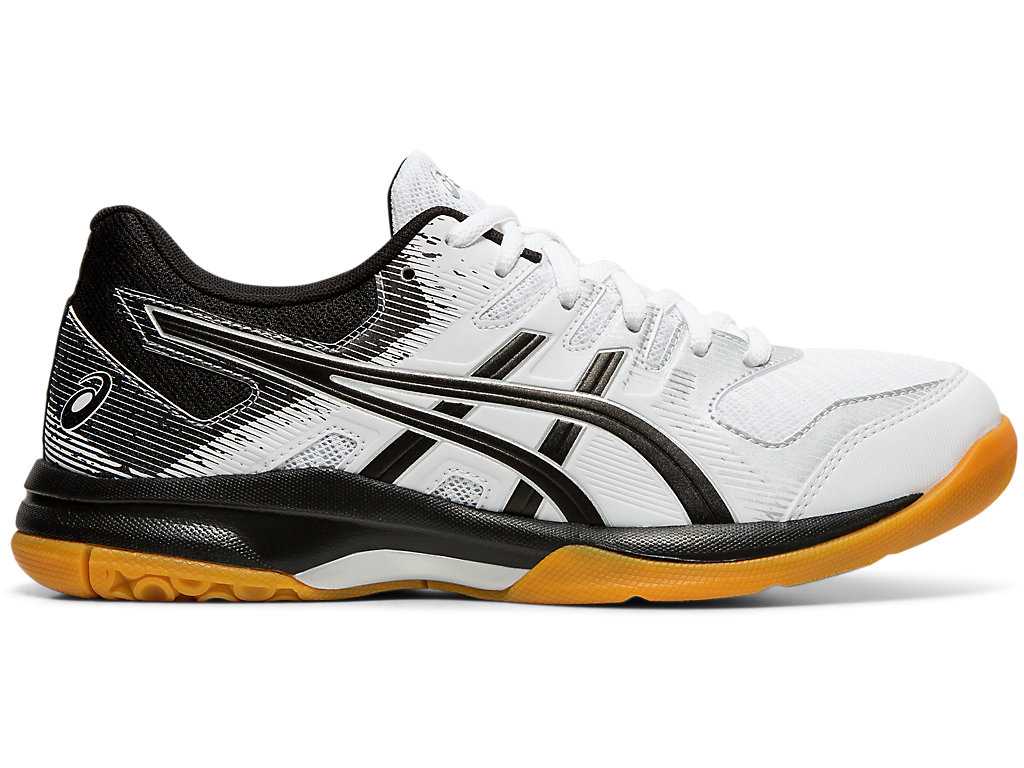 Buty do Siatkówki Damskie Asics Gel-rocket 9 Białe Czarne | 94756-ENAM