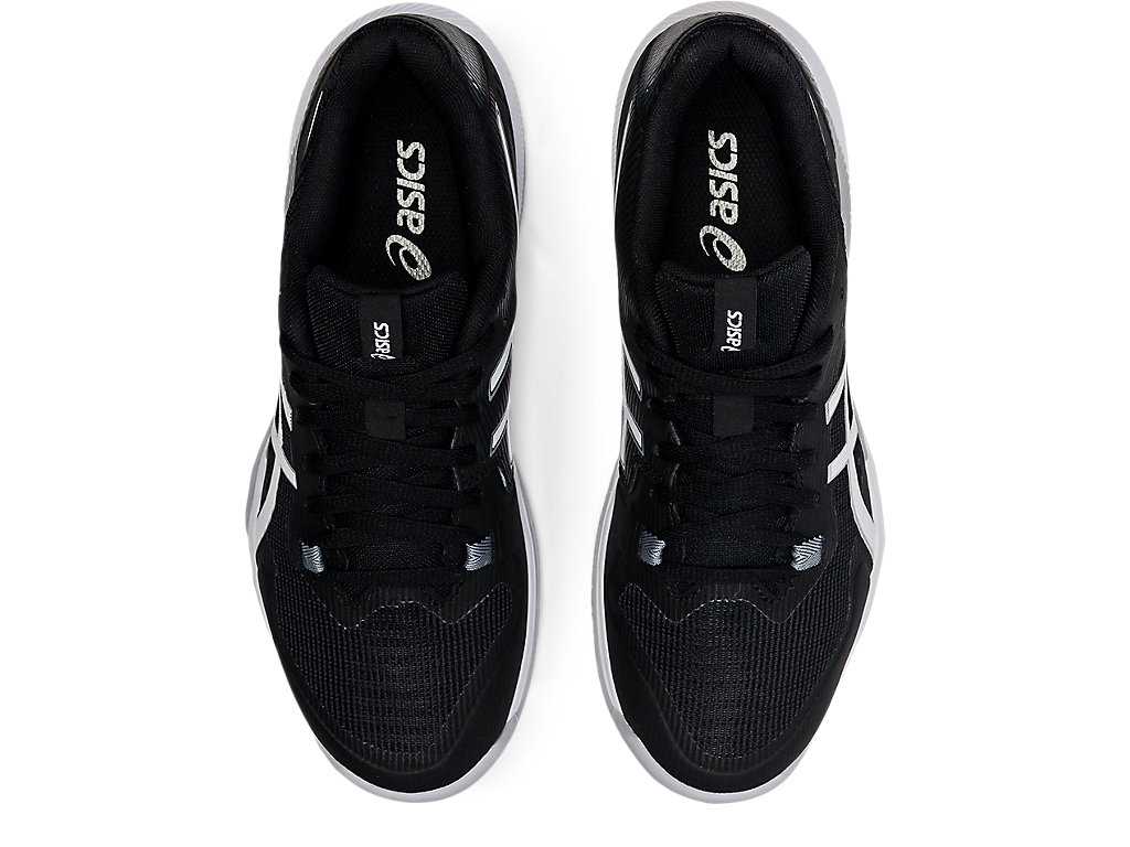 Buty do Siatkówki Damskie Asics Gel-tactic Czarne Białe | 50821-HBCS