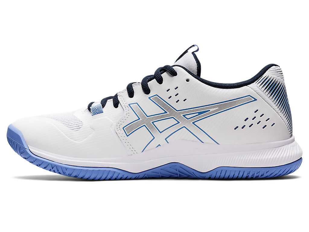 Buty do Siatkówki Damskie Asics Gel-tactic Białe Niebieskie | 59478-NVWG