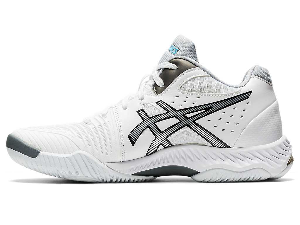 Buty do Siatkówki Damskie Asics Netburner Ballistic Ff Mt 2 Białe Czarne | 17430-RMXK